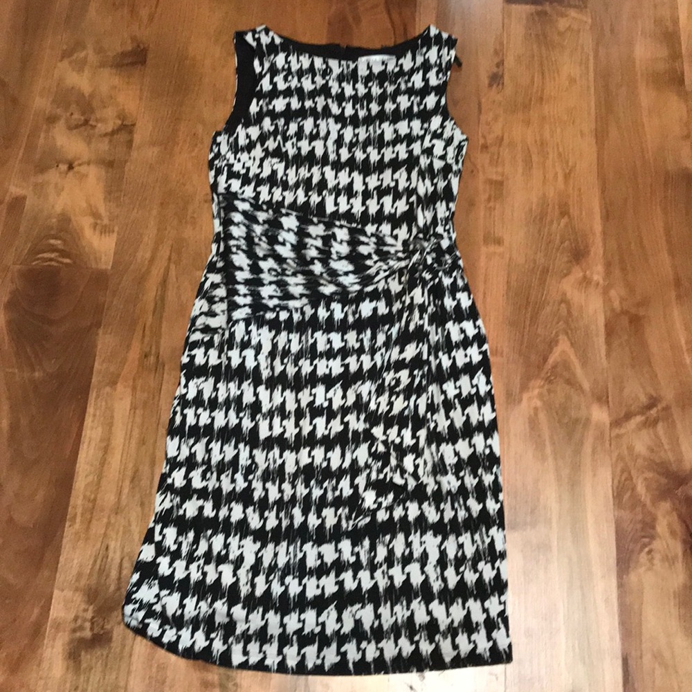 Black and white dress